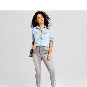Universal Thread High Rise Skinny Crop Jeans